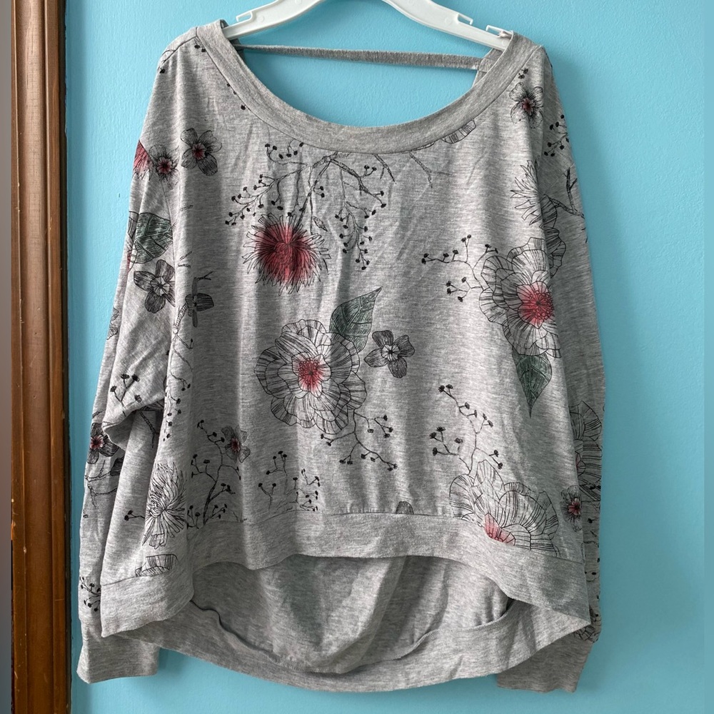 Open Back Crewneck